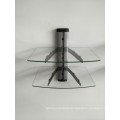 DVD Bracket/Silver Tube with Clear Glass